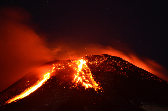 Erupção no Japão em 1914 2