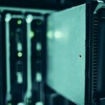 Servidores de data center usados para processar inteligência artificial